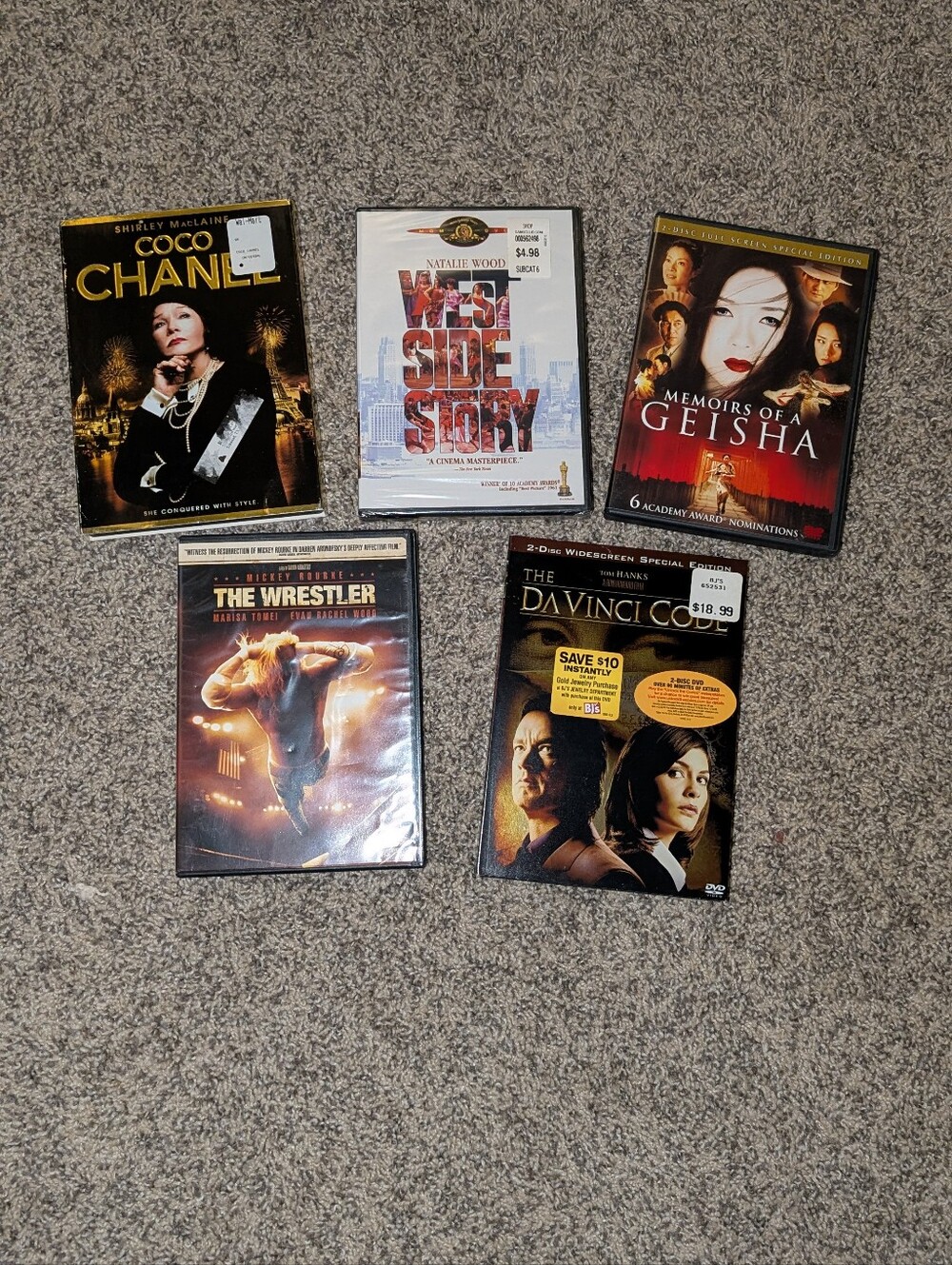 Assorted Movie DVD Collection